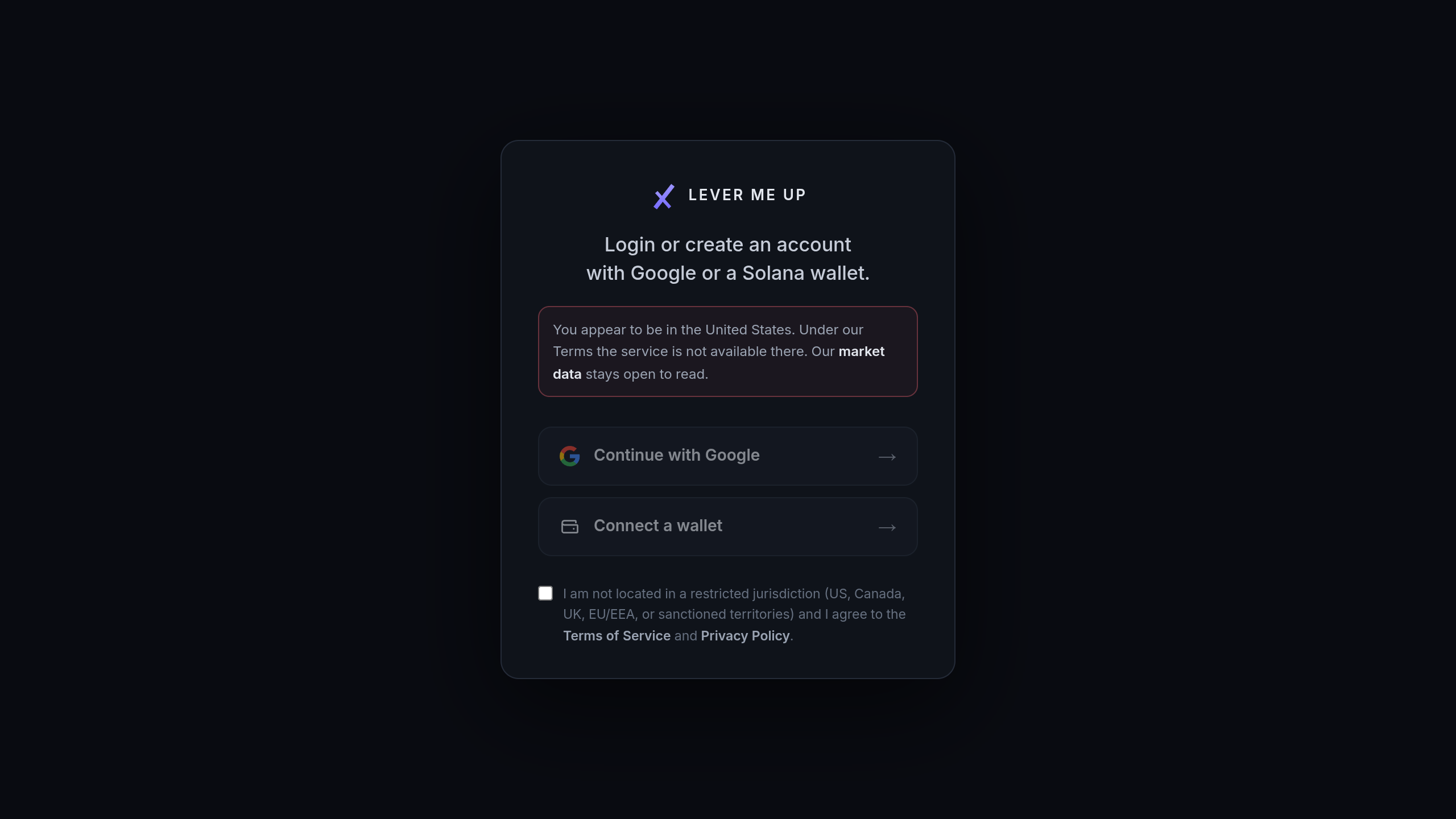 leverMeUp demo