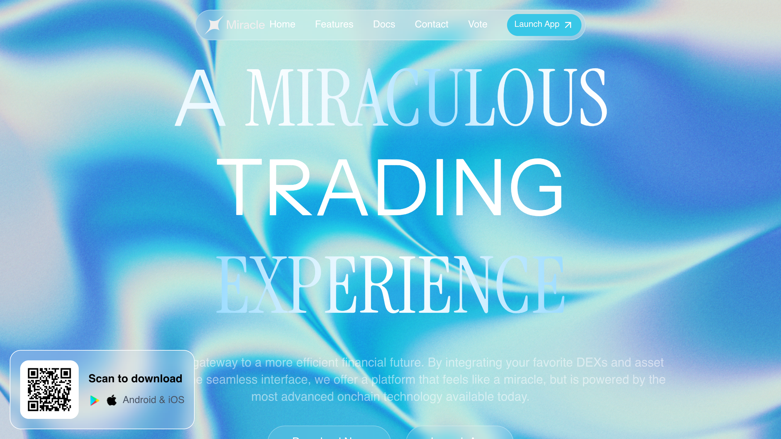 Miracle demo