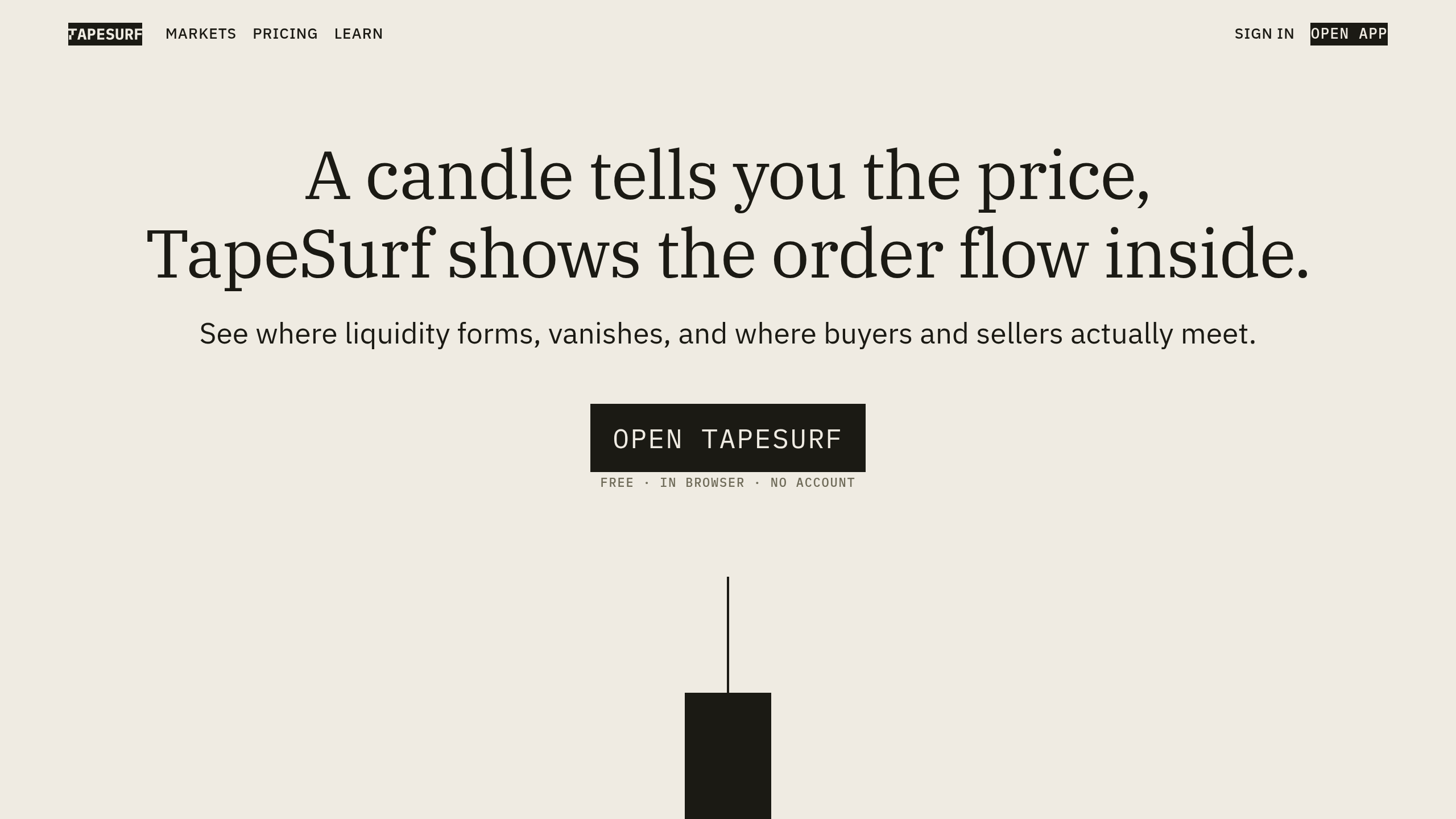 TapeSurf demo